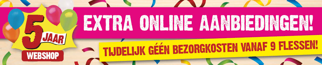 Webshop 5 jaar!