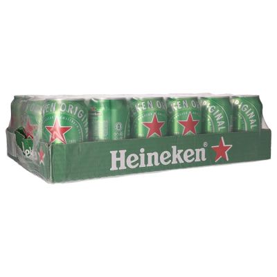 Heineken Premium Pilsener Bier Blik 24 x 33 cl 