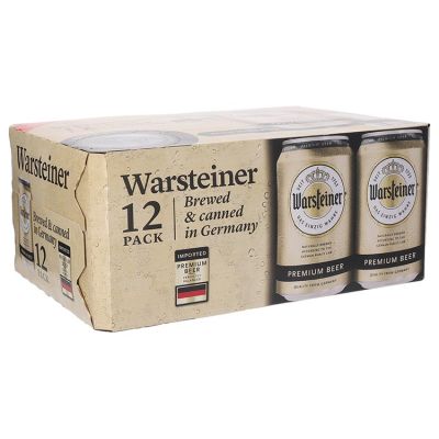 Warsteiner Blikkoffer 33 cl 