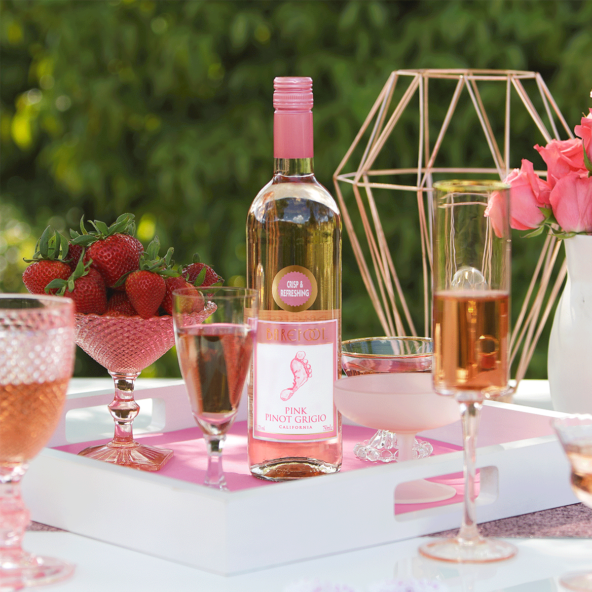 Barefoot Pink Pinot Grigio